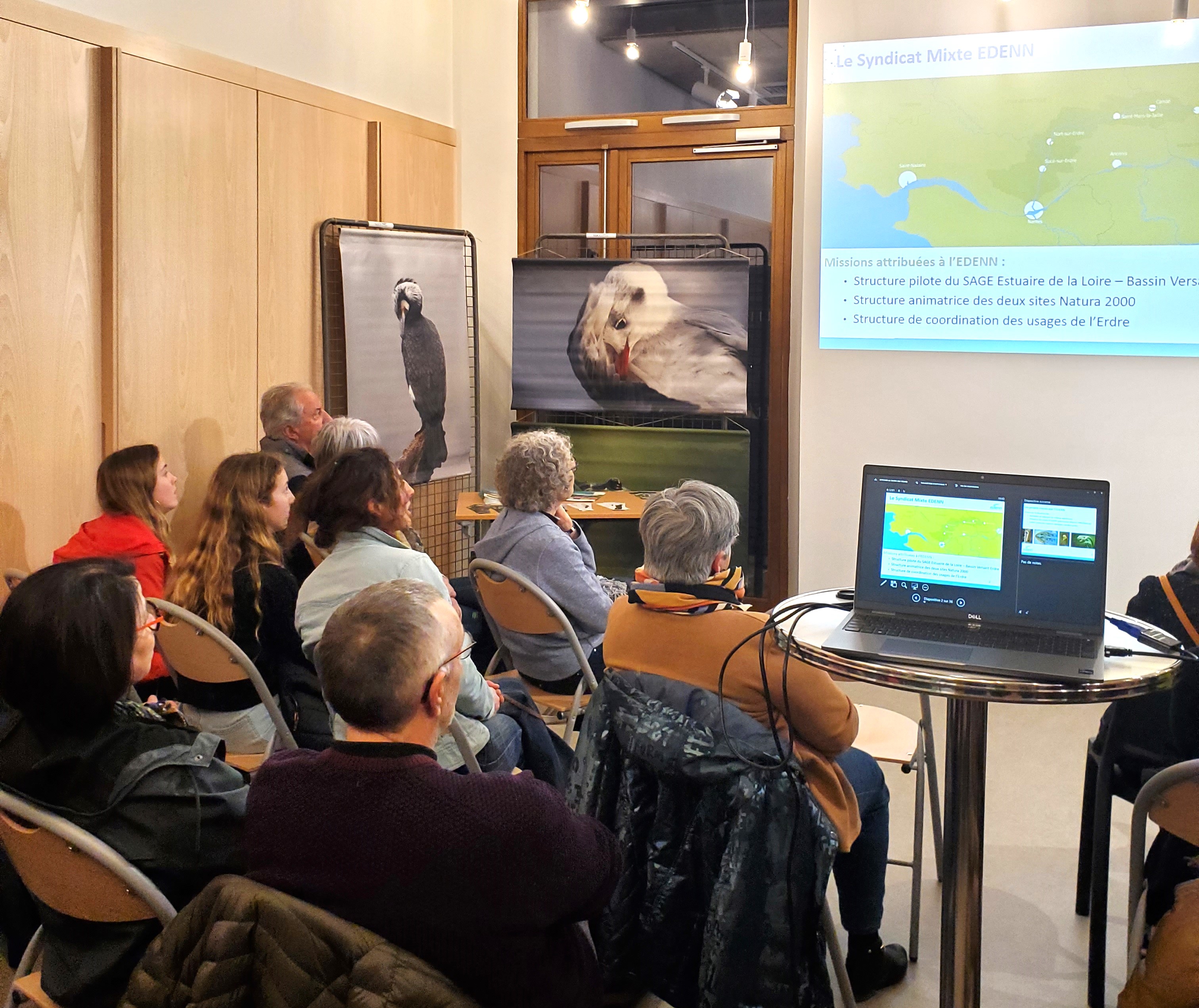 Conférence sur la biodiversité des milieux humides de la vallée de l'Erdre